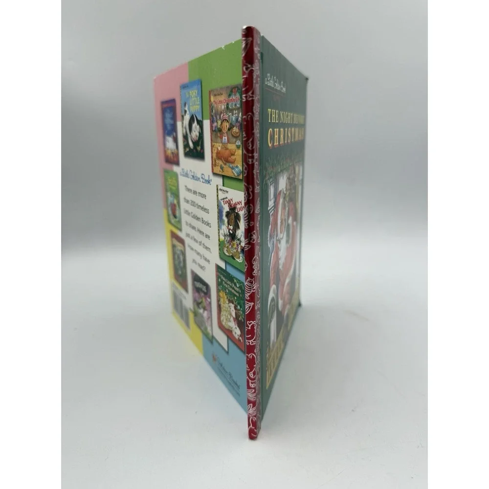 Vintage Little Golden Book - The Night Before Christmas - 1949 Edition